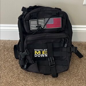 Tactical Black Backpack